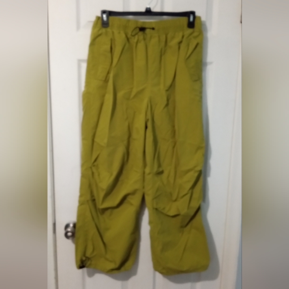 Cotton On Wide Leg Pants in Olive Green